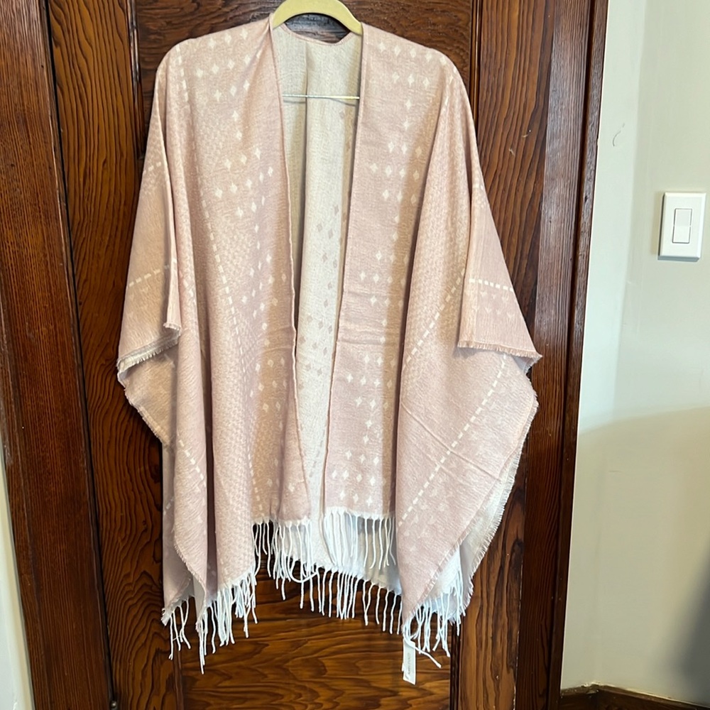 Dusty Pink Gentle Fawn Shawl